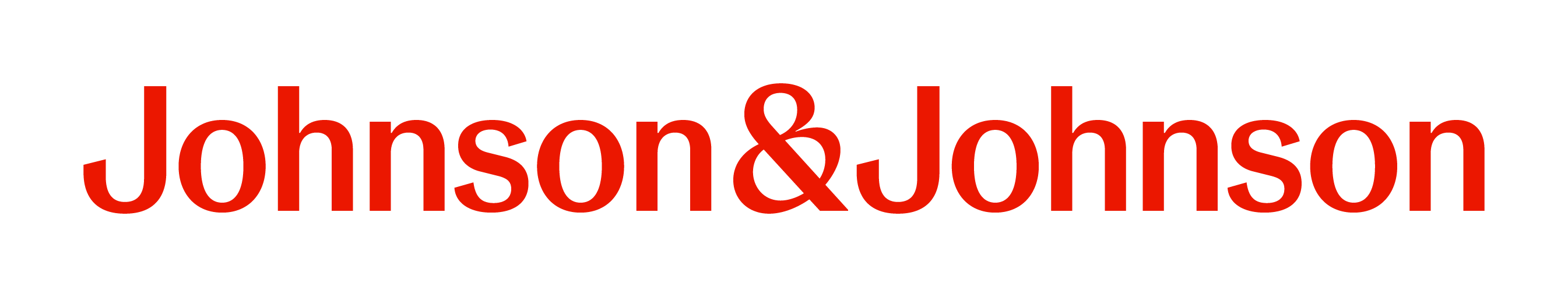 Johnson & Johnson logo in red