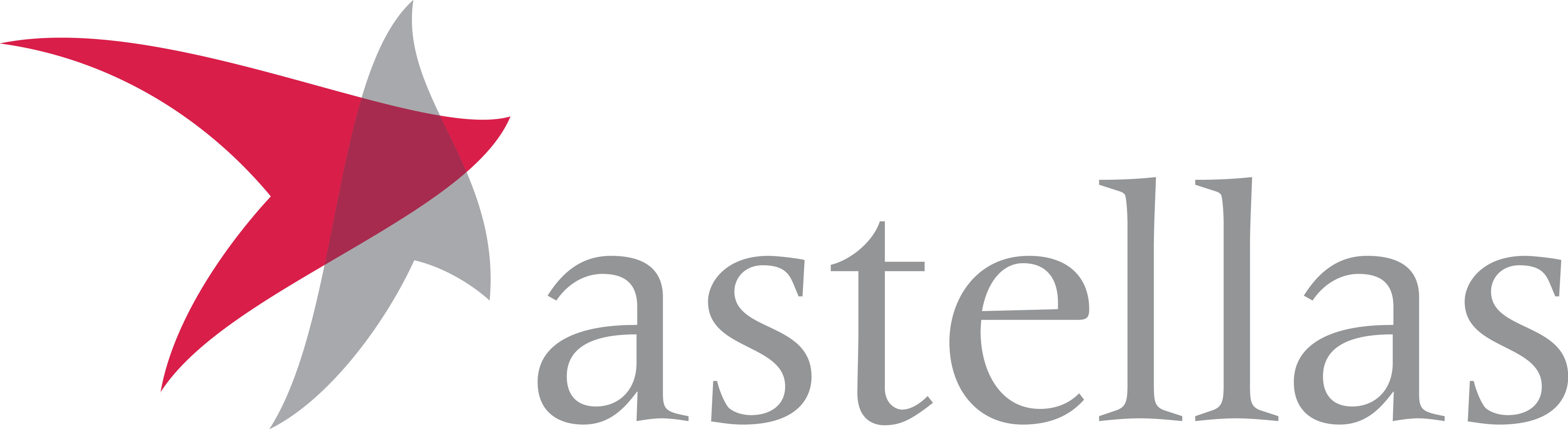 Astellas logo on a white background