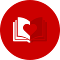 Heart Open Book Icon