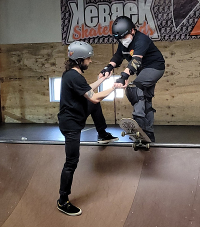 Ollie et la planche à roulettes