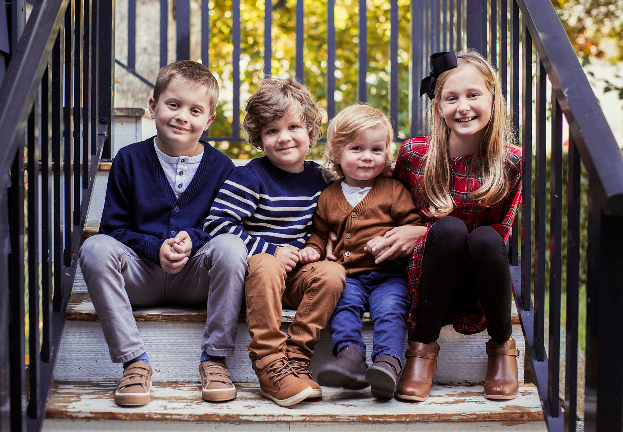 Beckett and his siblings