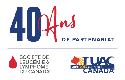 40 ans de partenariat : TUAC Canada et Societe de leucemie & lymphome du Canada 