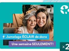 Journée mondiale contre le cancer 4 février. Jumelage éclair de don une semaine seulemnet!